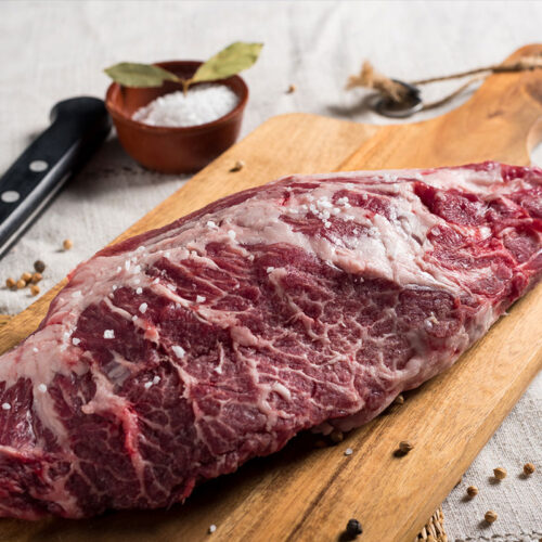Presa de cerdo ibérico congelado